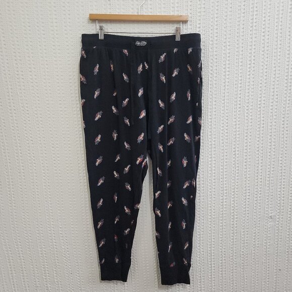 Polo Ralph Lauren Men’s Pajama Joggers XL Navy Allover Polo Bear Print Lounge - Picture 2 of 10